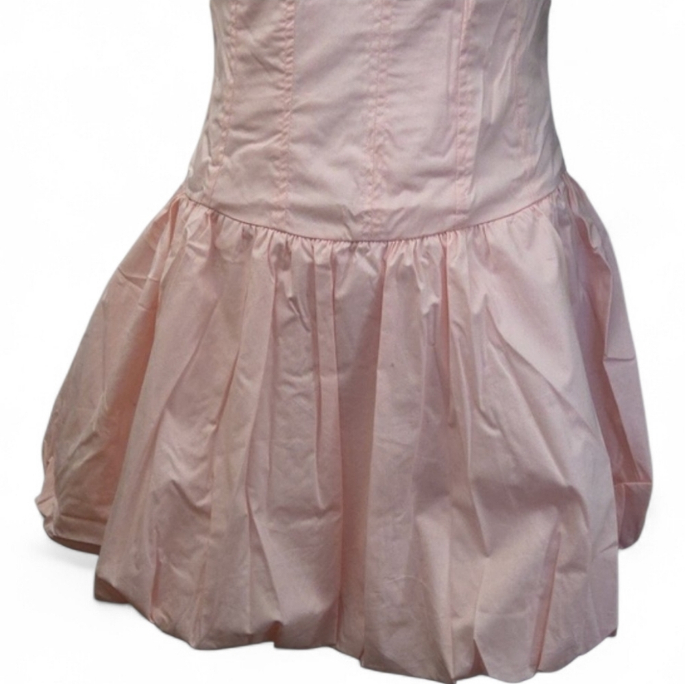 Lush Tie Strap Bubble Dress - Picture 4 of 7